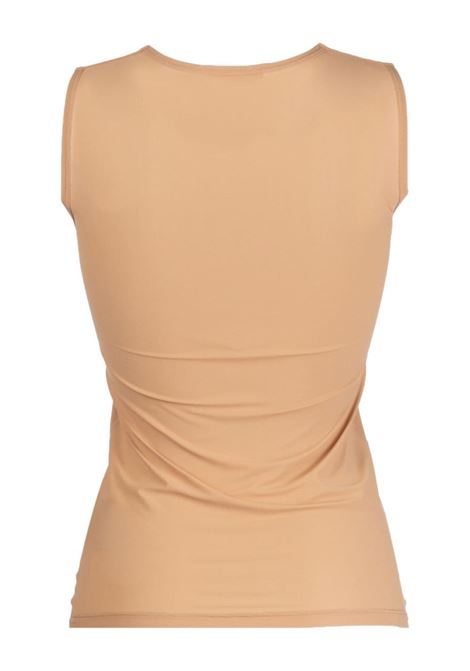 Beige round-neck tank top Jil Sander - women JIL SANDER | J01NC0016J70026265